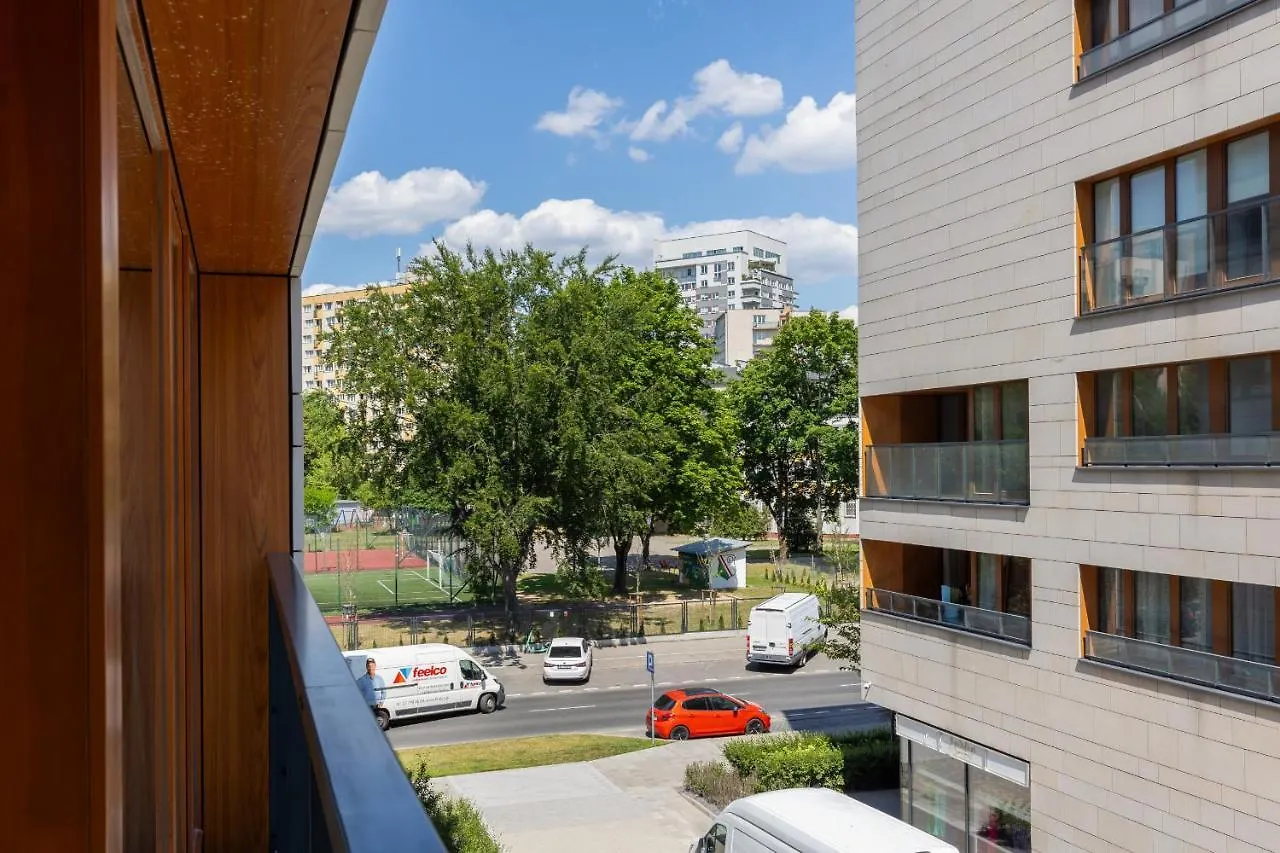 Lux Apartment Niemcewicza With Ac & Balcony Warsaw Ochota By Noclegi Renters